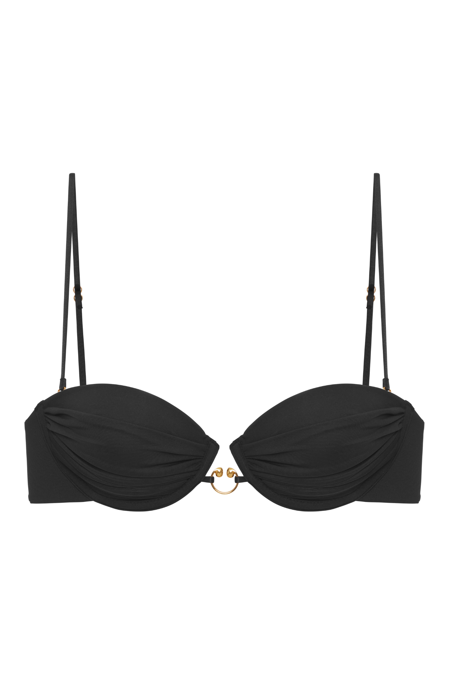 Góra od bikini Mystery Top w kolorze czarnym