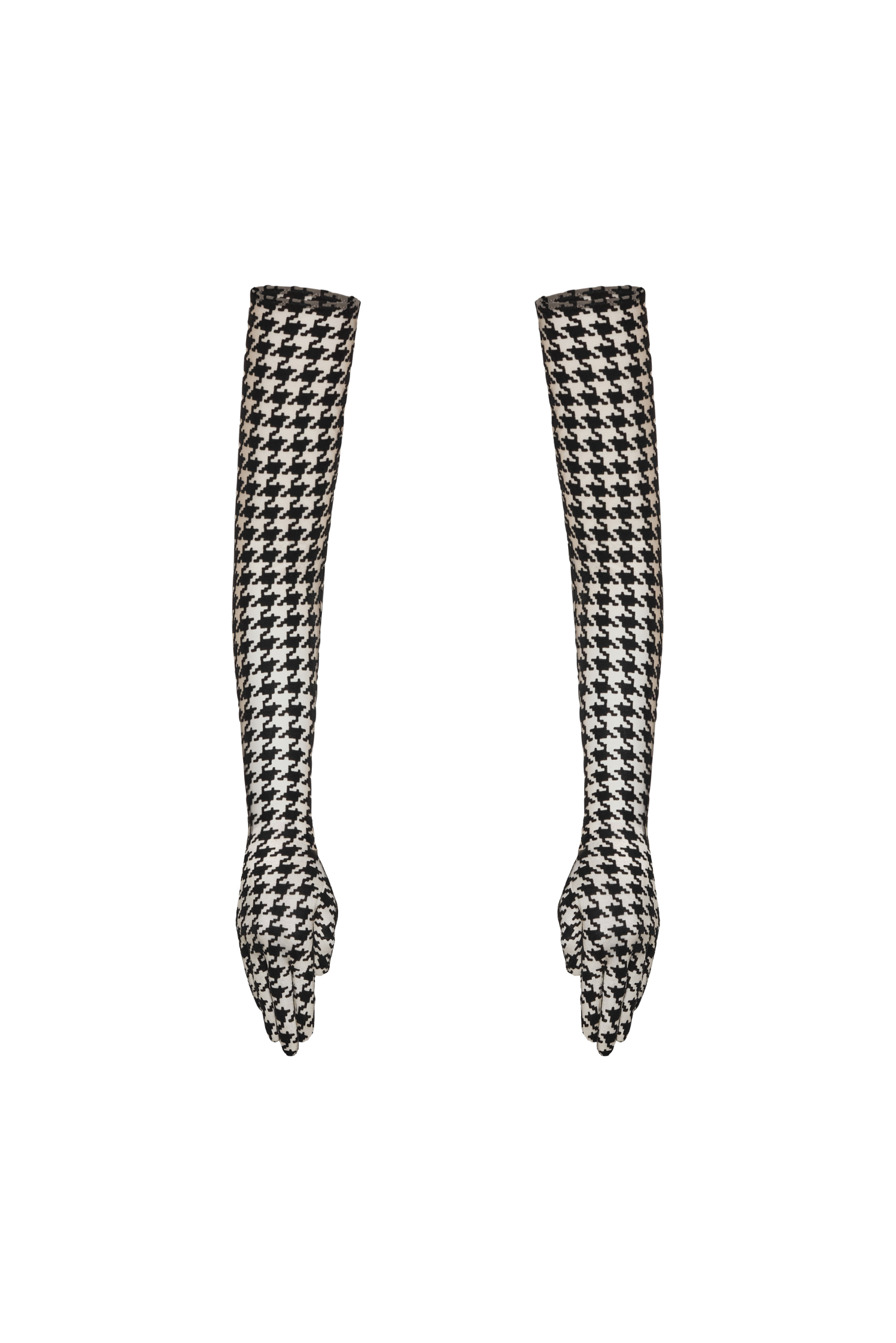 Rękawiczki Oxford – detal materiału i faktury pepitki