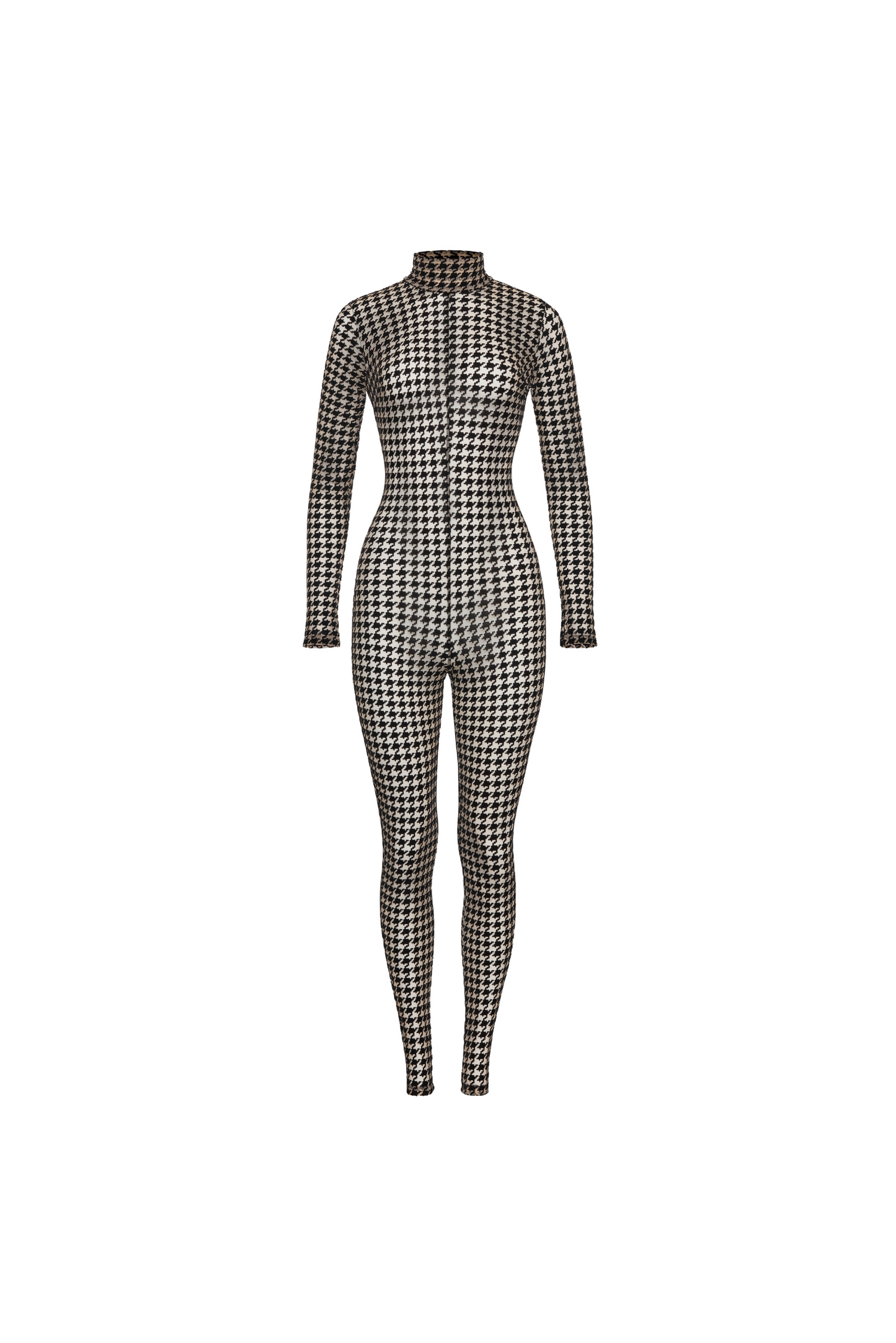 Kombinezon Oxford – przód, półgolf i długie rękawy