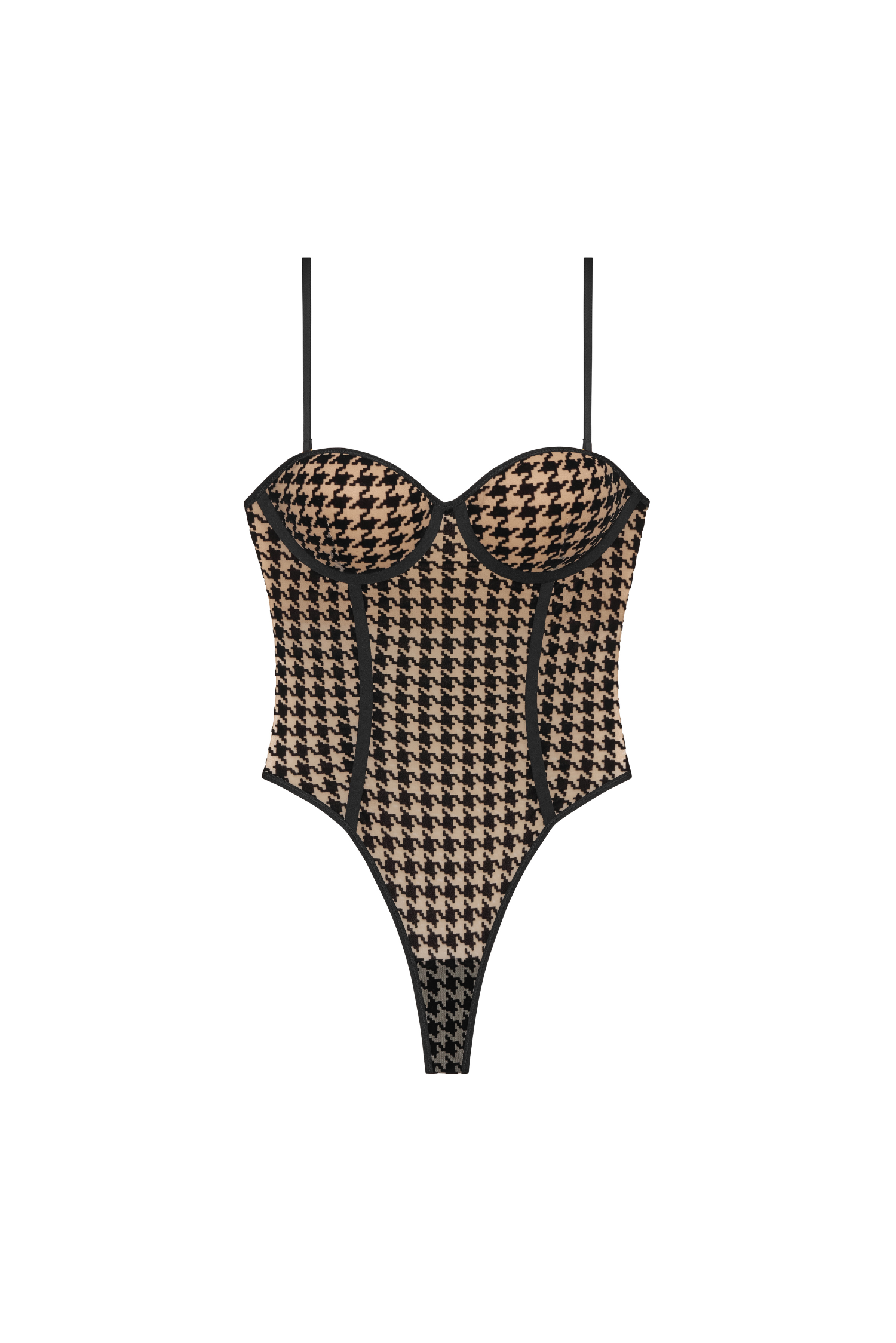 Body Oxford – przód, push-up i ramiączka